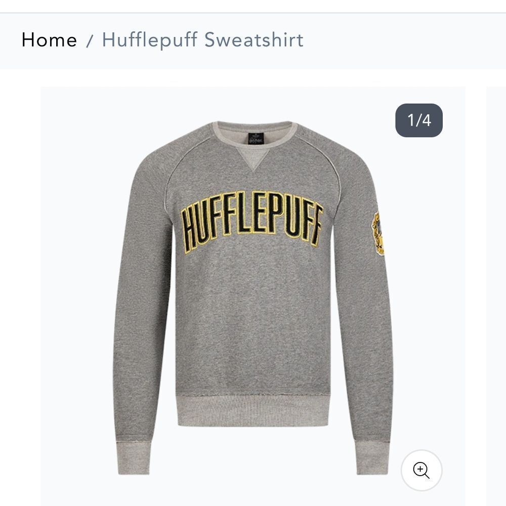 Universal Gray and Yellow Crewneck (19)Sweater